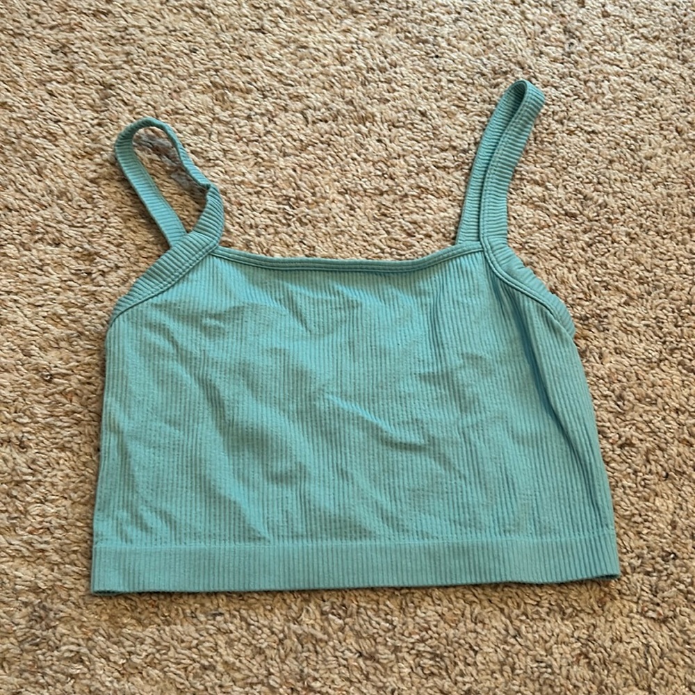 Colsie blue crop top